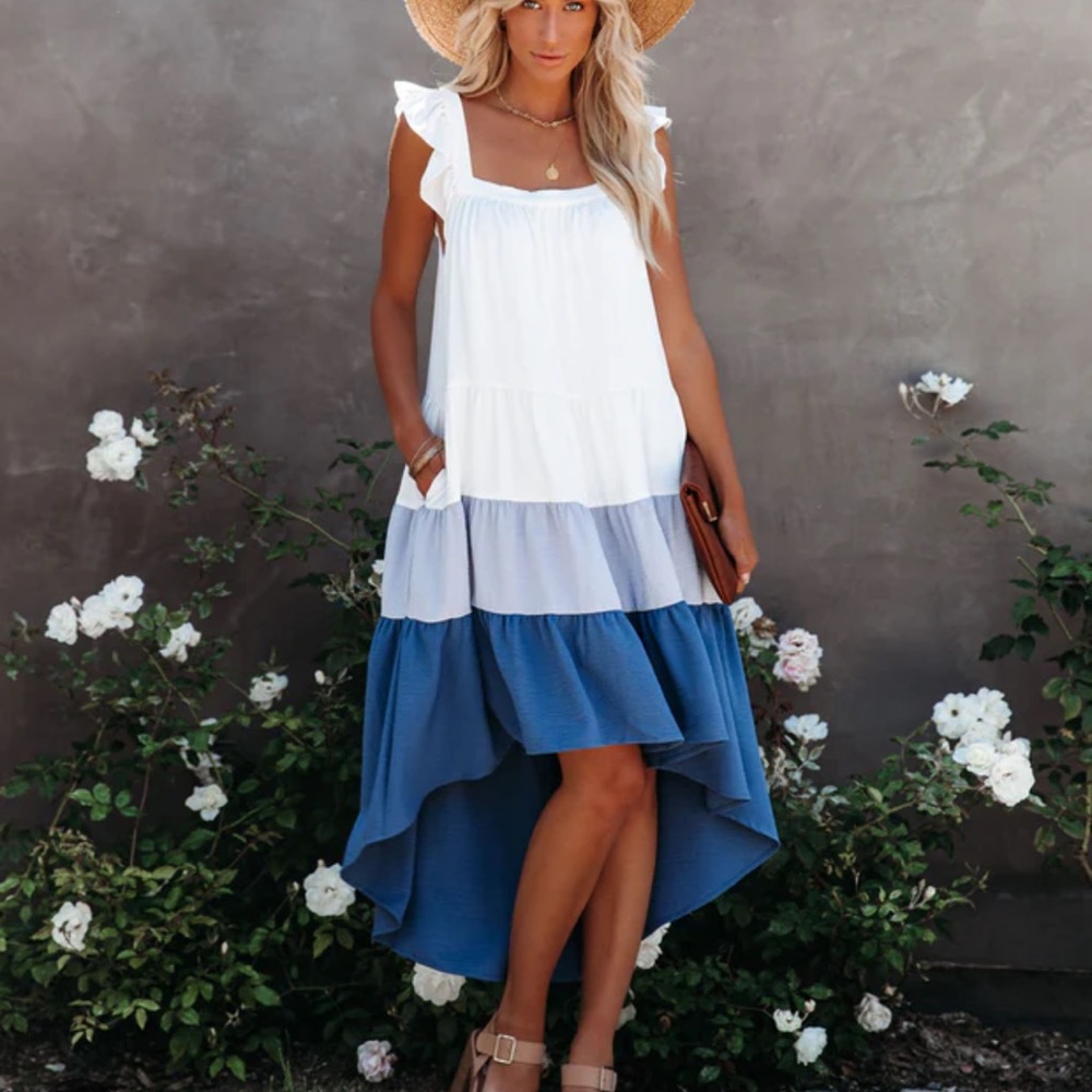 NWT VICI Melody of Summer High Low Dress - Small